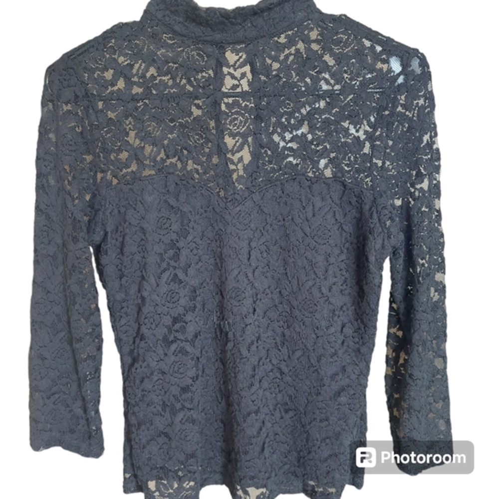 Black Lace Top